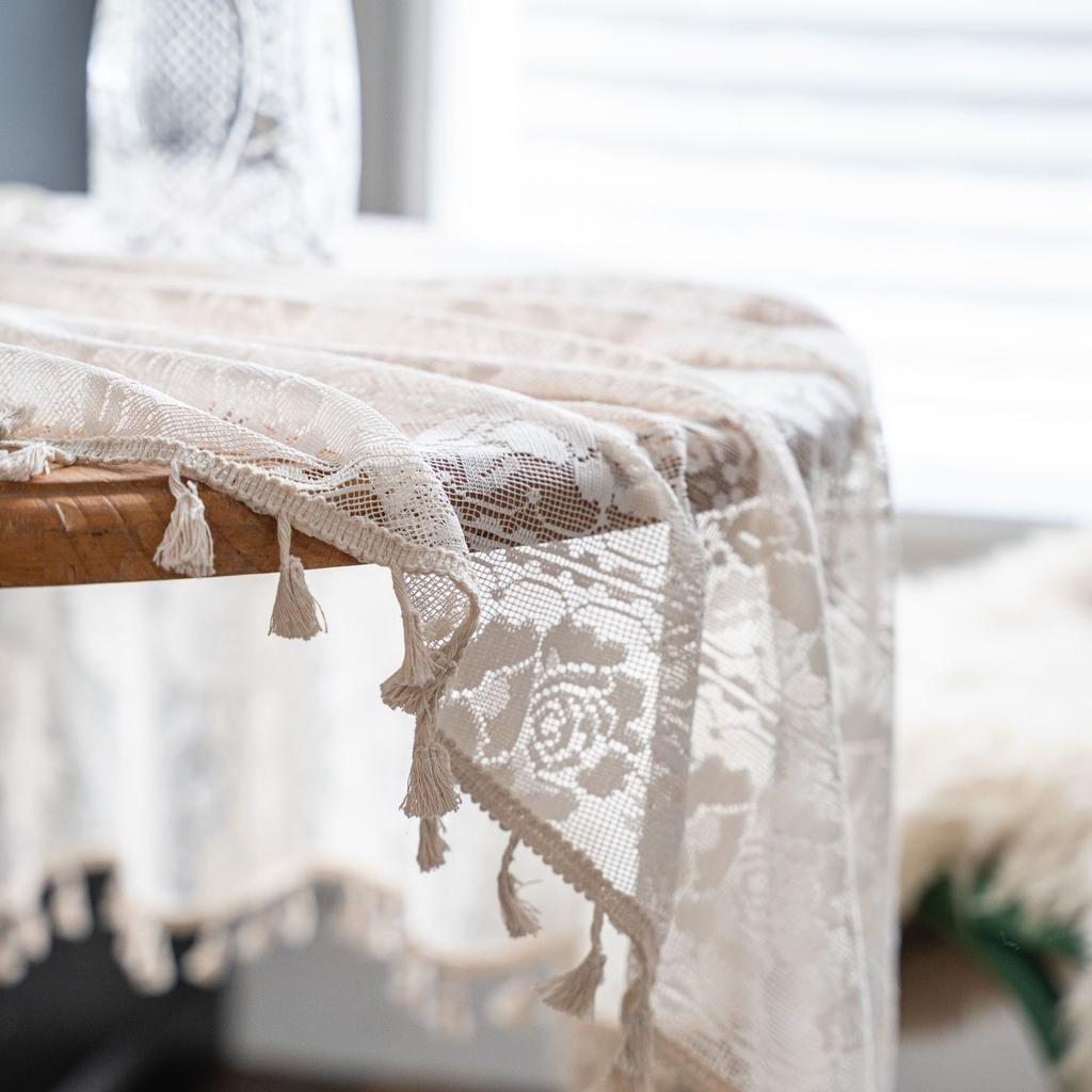 Crochet Cover Table Cloth Woven Tablecloth Hollow Tablecloth Tablecloth Towel Shooting Props