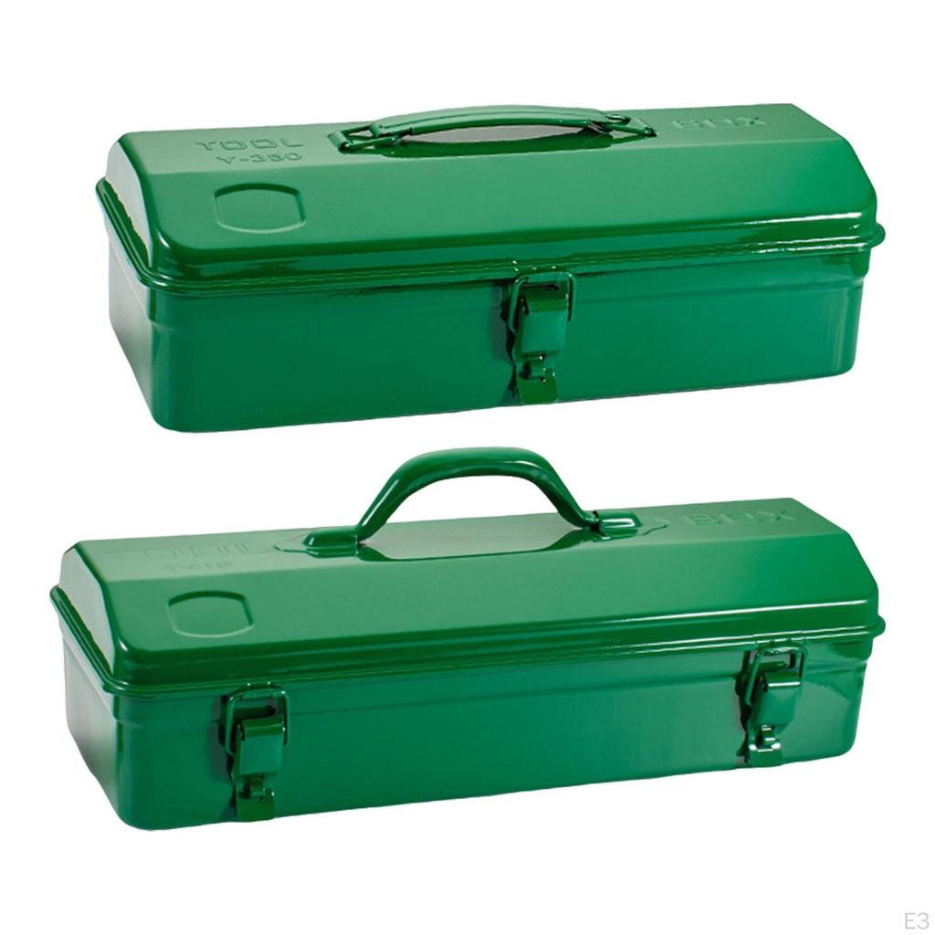 Hardware Storage Box with Handle for Tool Organization in Workshops