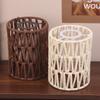 Rattan Lampshade 11.5X14.5Cm Pendant Lamp Shade Bohemian Style Handwoven Lampshade Home Cafe El Ceiling Lamp Light Cover
