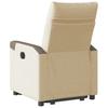 Recliner with Rising Assistance Cream Fabric