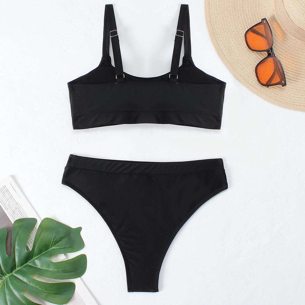 2024 European & American Sporty Split Bikini - Sexy & Stylish Women's Swimwear