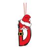 2D 26 Letter Christmas Ornaments Acrylic Flat Christmas Tree Home Decorations Ornaments