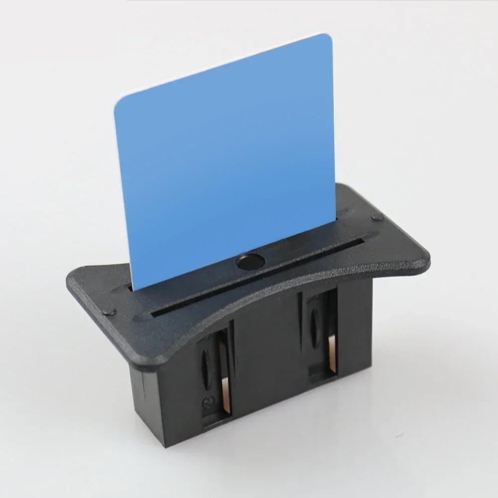 Car Water Cup Holder Limit Card Insert Coin Slot Center Console Panel For Volkswagen MK6 Golf 7/7.5 VW MK6 GTI R20 2008-2012 Cup Holders 5