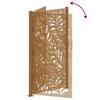 Garden Gate 100 X 200 Cm Weathering Steel Wavy Design