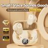 New TWS wireless earphones In-ear AI language translation earphones fast translation Type-C charging with app