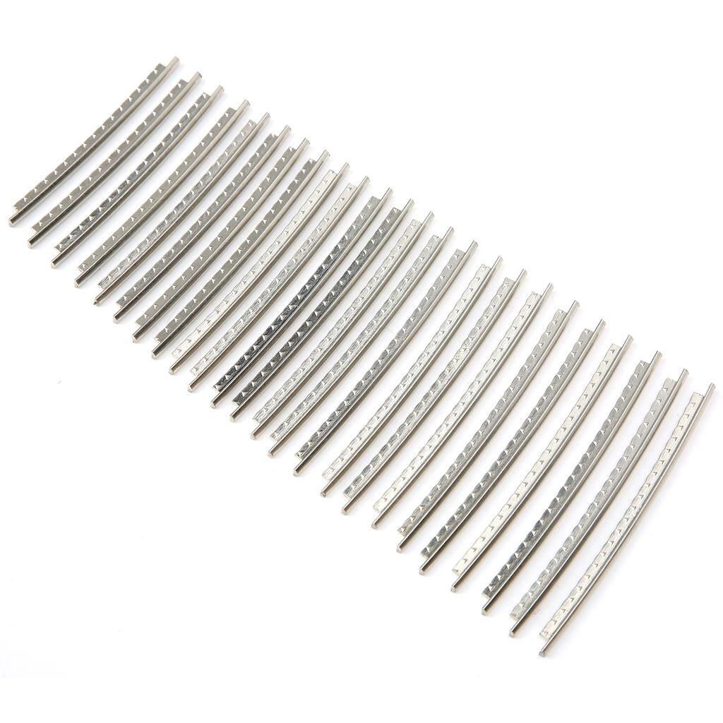 24Pcs Guitar Fret Wire Set Cupronickel for Fender Gibson Replacement Accessories 2.7mm