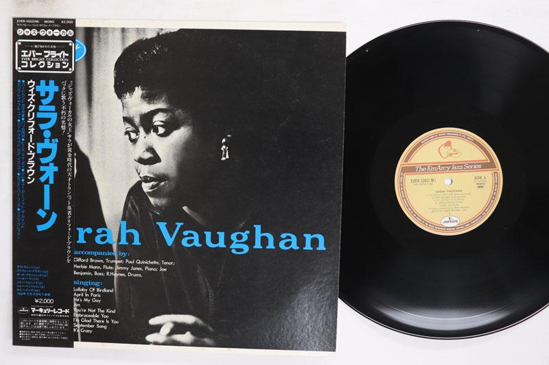

LP Record SARAH VAUGHAN Sarah Vaughan EVER1002 MERCURY Japan Obi Jazz Used