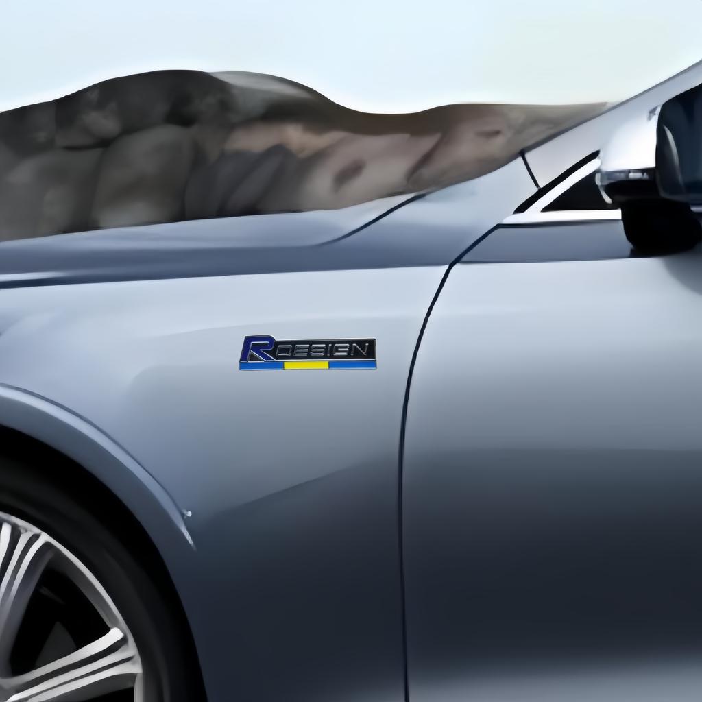 1 szt. Emblemat na przedni grill samochodu, Naklejka z emblematem na karoserię samochodu dla C30 C40 C70 S40 S60 S80 S90 V40 V50 V60 V70 XC40 XC60 XC70 XC90