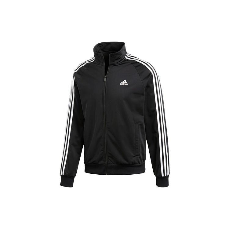 adidas Jackets Men's Black Stand Collar Moderate Other BR1024