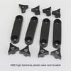 4pcs Car Roof Mounting Rack Clip Cover With Easy Installation For Secure Luggage Storage