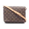 Used Muse Tango Short Strap Shoulder Bag M51257 Monogram PVC Coated Canvas Leather Brown Used Women