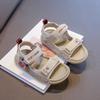 Korean Style Boys' Open Toe Summer Casual Breathable Non-Slip Soft Sole Beach Sandals 2026