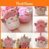 Zaino Peluche Unicorno Kawaii Per Bambini Con Mini Portamonete Morbido Colori Rosa E Bianco
