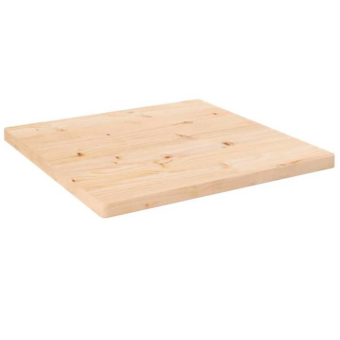 VidaXL Table Top 40x40x2.5 Cm Solid Pine Wood 824370