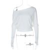 Spicy Spring 2025 New Girl Style White Strapless Pullover Tshirt Female Loose Casual Thin Versatile Tops