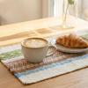 Eco-Friendly Heat-Insulating Placemats Non-Slip Drink Coasters Decorative Mats  Machine Washable