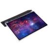 Pro Samsung Galaxy Tab S10+ Pouzdro Skládací Stojan Kůže+TPU+Akryl Průhledná Zadní Strana Kryt na Tablet
