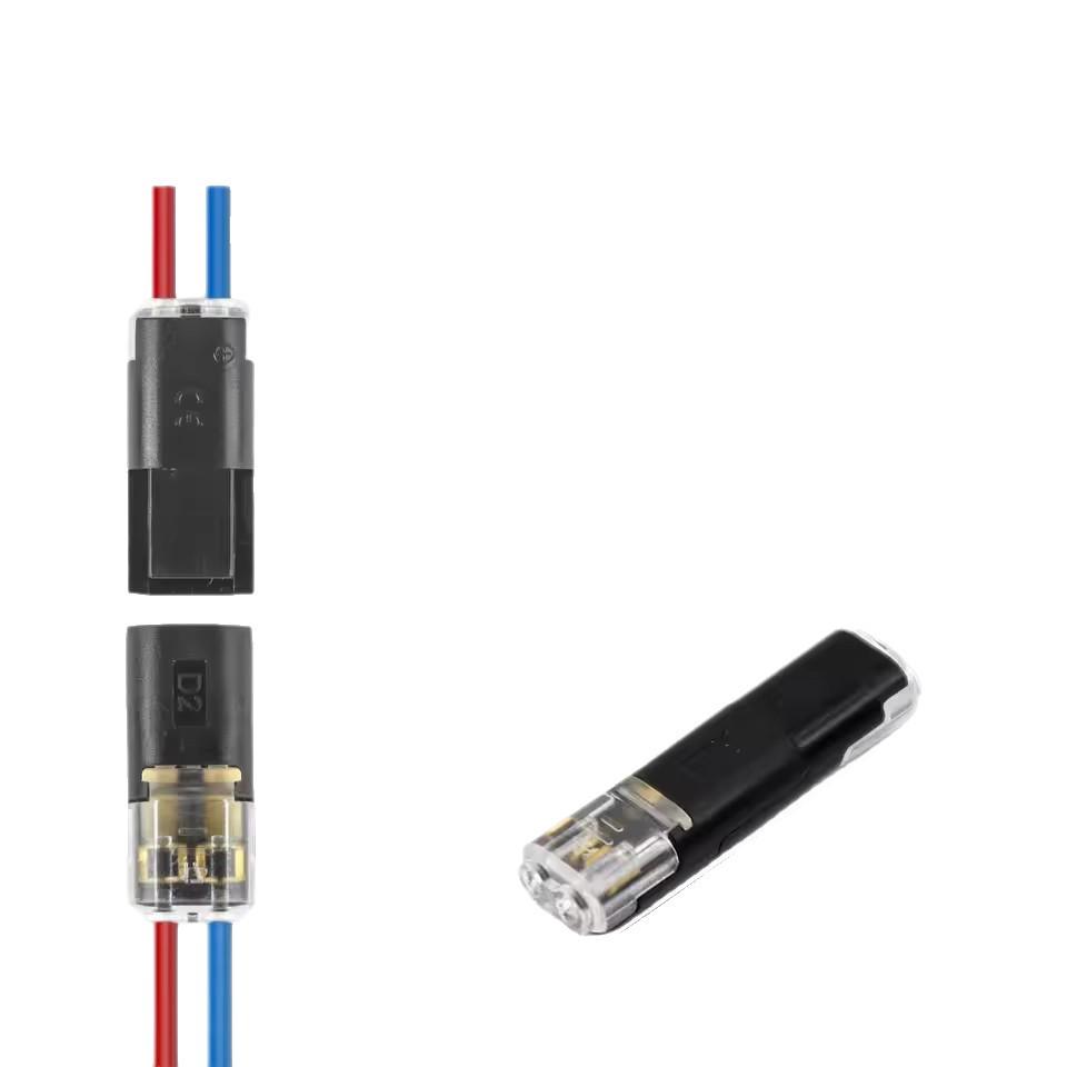 D2 Quick Connect LED Terminal: Dual-Wire Insulation Displacement Connector