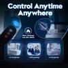 Wireless Remote-controlled Metal Anal Plug Man and Woman Electric Shock Anal Plug Vibrating Anal Plug Butt Plug G-spot Masturbation Passionate Party