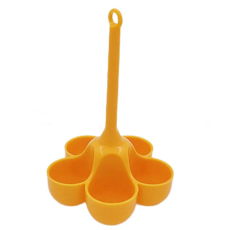 

Силиконовая яйцеварка с 5 отверстиями, устойчивая к высоким температурам, лоток для яиц на пару, пищевые дополнительные инструменты для еды