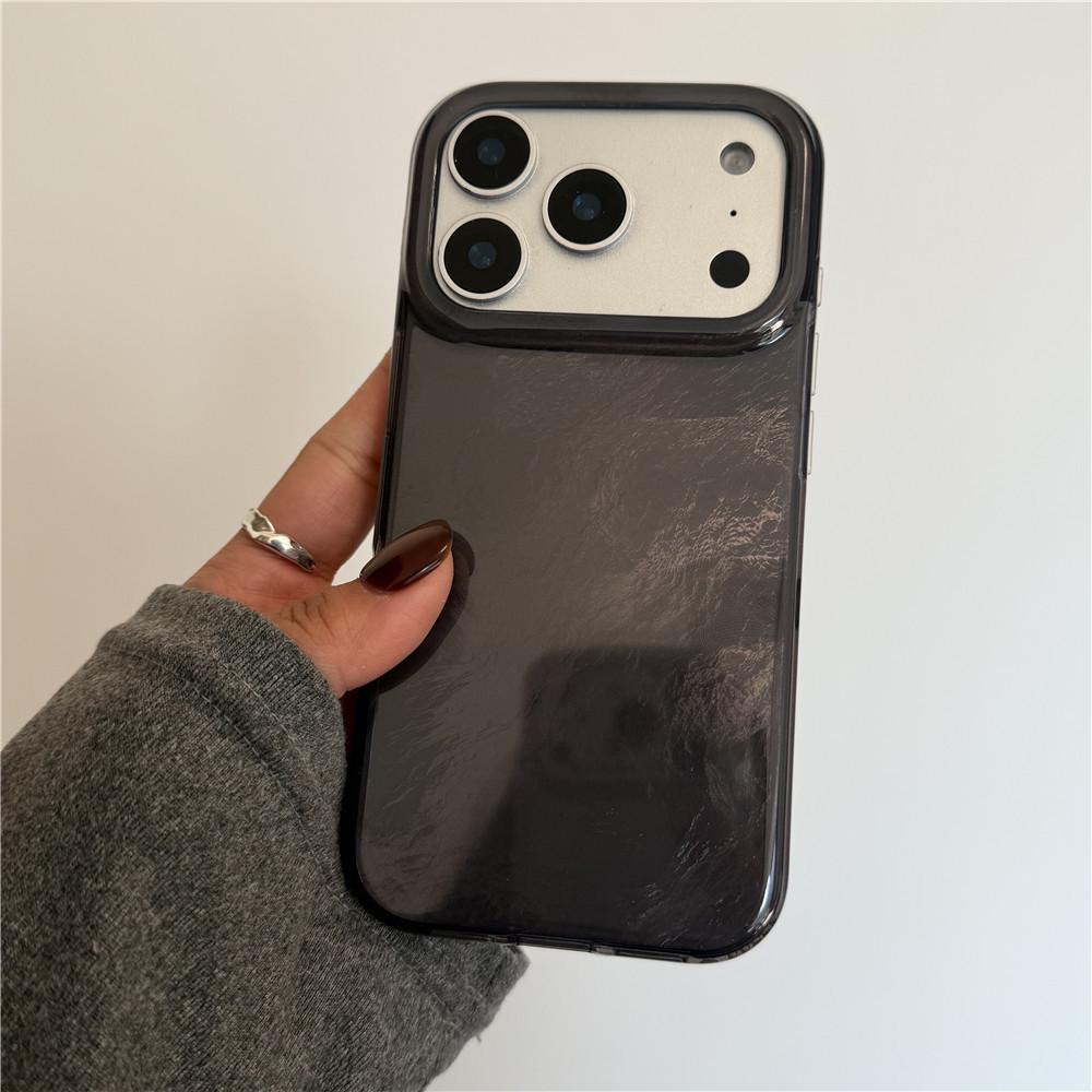 

Silver Foil Texture Phone Case for iPhone 17 Pro Max/15 Pro/14/13 16 Pro