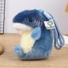 Stuffed Dolphin Keychain Plush Bag Pendant Soft Animal Toy Miniature For Girls Birthday Backpack Charm Decoration