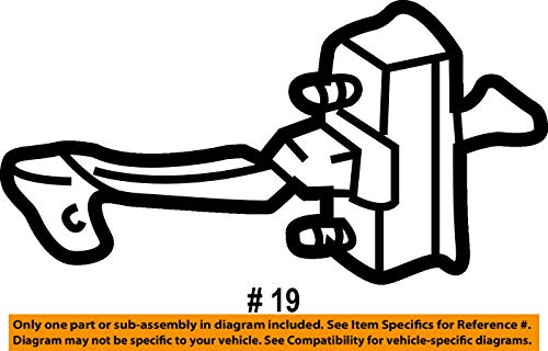 Genuine Toyota 68620-35020 Door Check Assembly