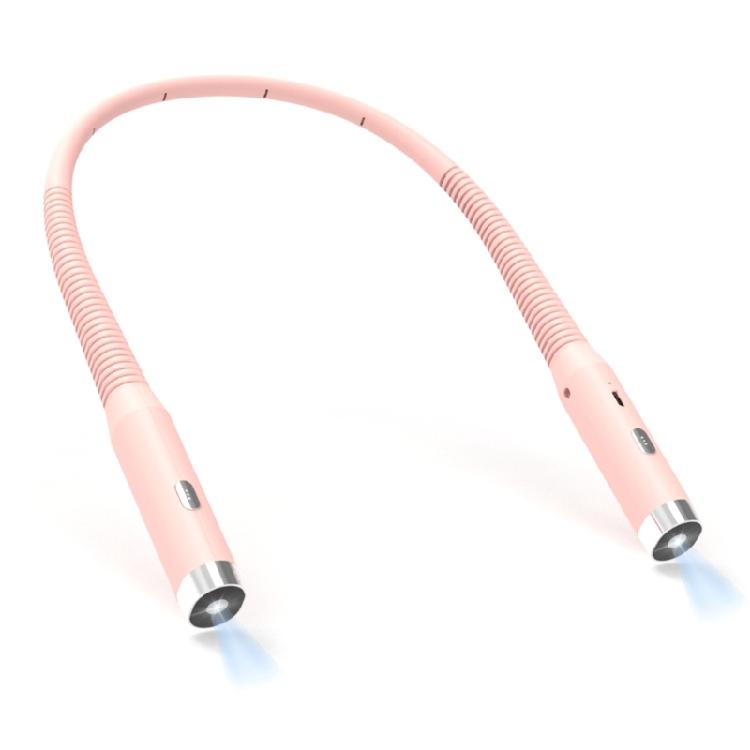 Comfortable Silicone Neck Lamp 3 Lighting Option USB C Fast Charge 2 Hours For Technicians Creators Readers Hiking Use