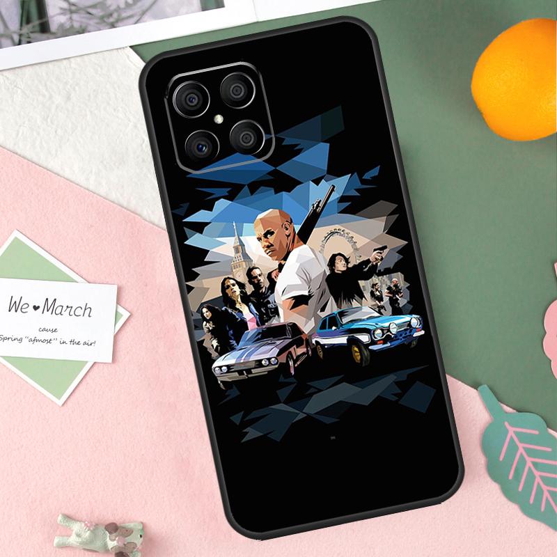 Fast and Furious Moive Case For Huawei P40 P30 P20 Lite P50 Mate 20 Pro P Smart Nova 5T Honor 70 50 X9 X8 Cover
