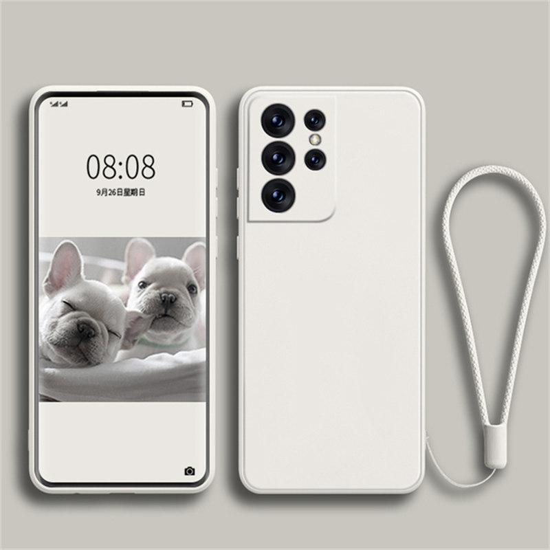 

Чехол S22 S23 Ultra S22 5G, защитный чехол для камеры, жидкий силиконовый чехол S23U 5G для Samsung Galaxy S22 Plus S22 Ultra S 23Ultra S23Plus Samsung S22 белый