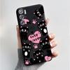 Per ZTE nubia Red Magic 9 Magic9 9S Pro Plus 5G Custodia Moda Farfalle Fiori Sottile Nera Morbida TPU Retro Opaco Copertura Protettiva