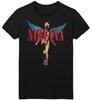 NIRVANA Smiley Face graphics 100cotton unisex shirt 2026 Summer Oneck Unisex Y2k Short Sleeve Retro rock fashion Tshirt fan gift