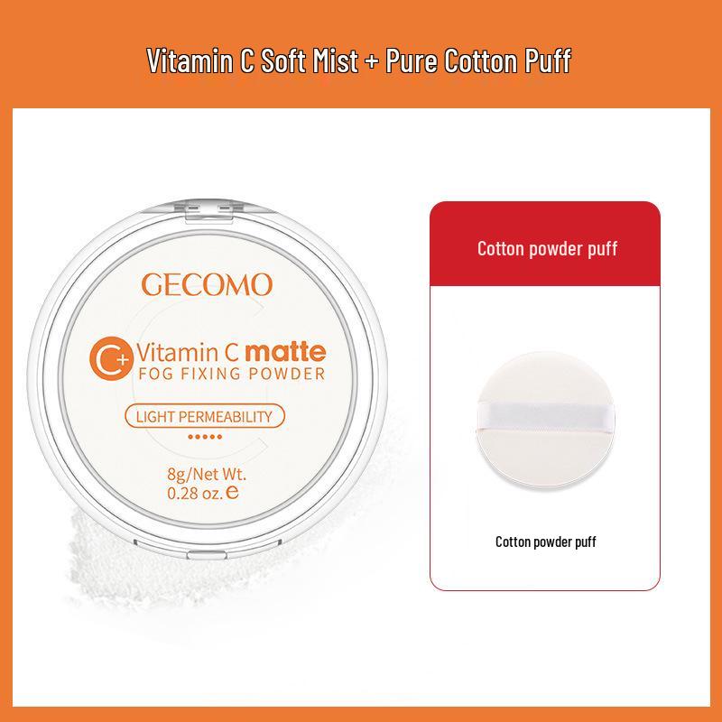 Ge Meng Polvere Fissante Morbida Opaca al Tè Verde: Fard in polvere viso a lunga tenuta, coprente, impermeabile, illuminante e per contouring.