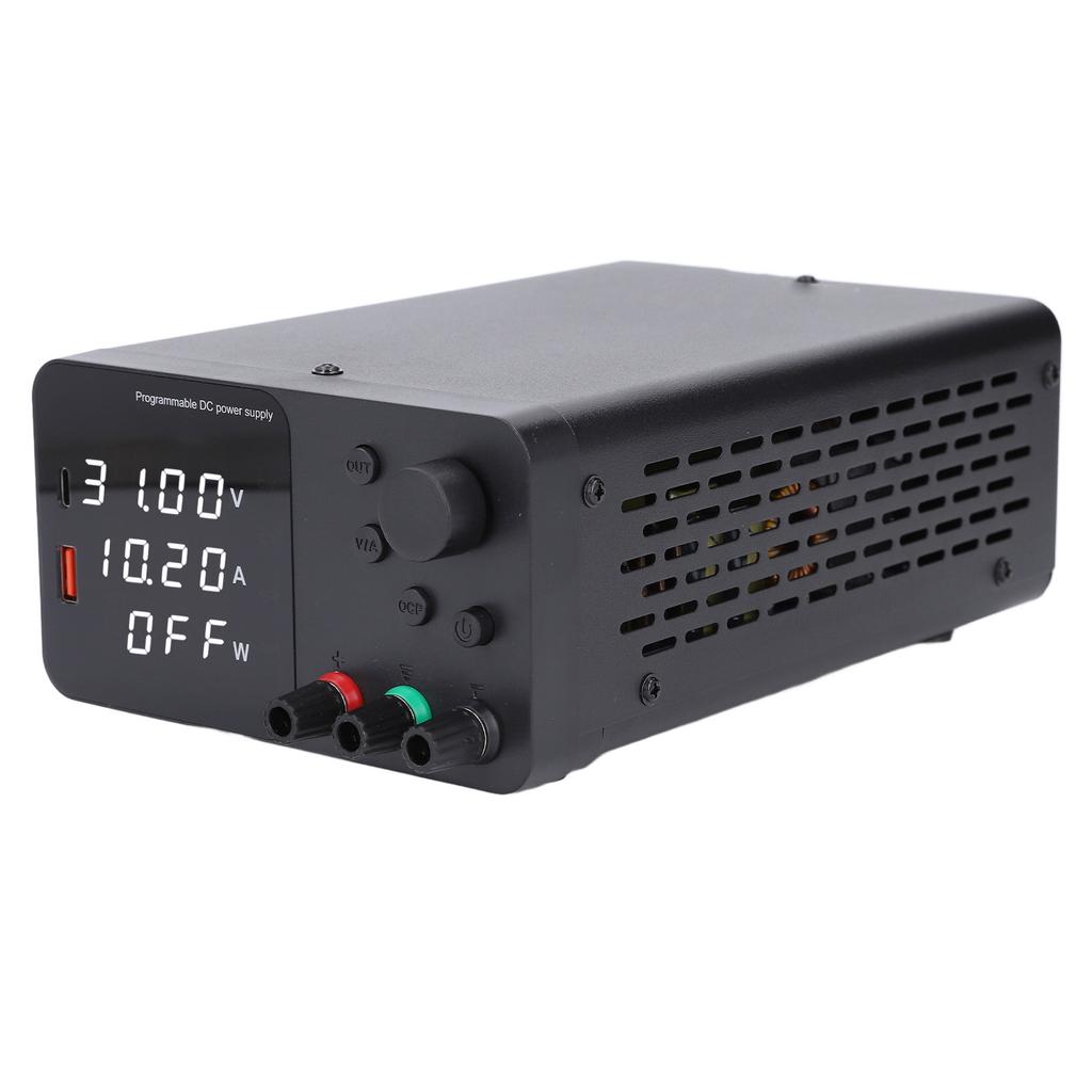 DC Power Supply Variable 0? 0?10A Adjustable Switching Regulated for Lab Bench High Accuracy 4