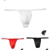 Regular Length Ice Silk Underwear Low Waist Thongs Men Sexy Briefs