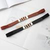 Elastic Fashion Simple Versatile Slim Waistband Women Girls Dress Sweater Belts Suit Jacket Waist Cinched Solid Color Waist Band