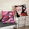 Anime Kakegurui Pillow Case Square Pillow Bedroom Sofa Leisure Comfort Cushion Car Living Room Home Decoration