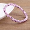 Hot Sale 8 Colors Fashion Design Evil Eye Bead Bracelet Men Women 6MM Classic Mini Macrame Crystal Charm Adjustable Jewelry Gift