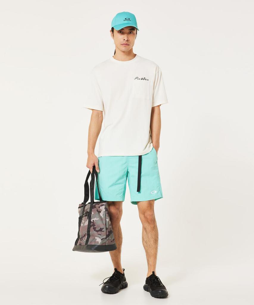 Okeulli (Unisex) Japan Enhance Almighty Shorts 8.5 Inch - Aqua Green / Foa40759178K