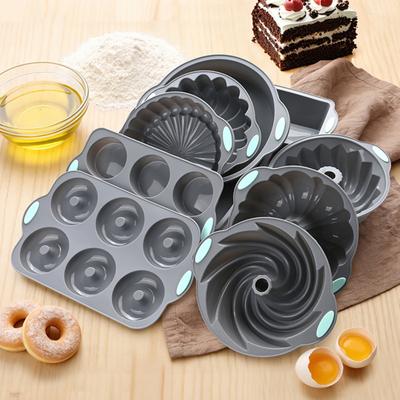 Silikon-Kuchenform Antihaft-Brotbackform Hitzebeständig Einfach zu lösen Brotbackform für Brot Toast Muffins Kuchen Mousse Gelee Schokolade