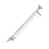 Stainless Steel Vegetable Seed Planter Rust Resistant Labor Saving High Efficiency Sower for Outdoor Backyard Gardening