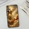 Medieval Retro Archangel Lucifer   Phone Case For Samsung S25,S24,S21,S22,S23,S30,Ultra,S20,Plus,Fe,Soft Silicone Black Cover