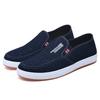 Mens Slip-On Canvas Loafers Breathable Non-Slip Casual Shoes Fall