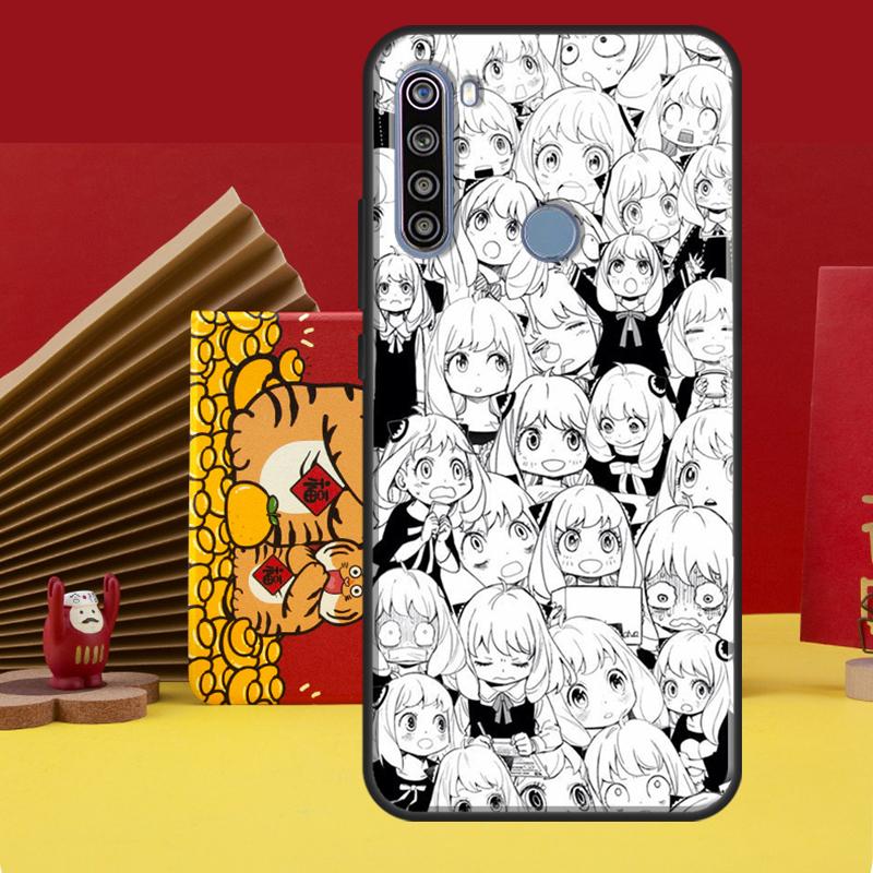 Spy X Family Anime Manga pouzdro pro Xiaomi Redmi Note 9 Pro Note 10 Pro Note 11 Pro 8T 9S 10S 9A 9T 9C Cover Coque