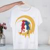 Lycoris Recoil Imprimeu Stil Stradal Casual Mânecă Scurtă Bărbați Majima Chisato Nishikigi Takina Tricou Gât Rotund Tricou Bărbați