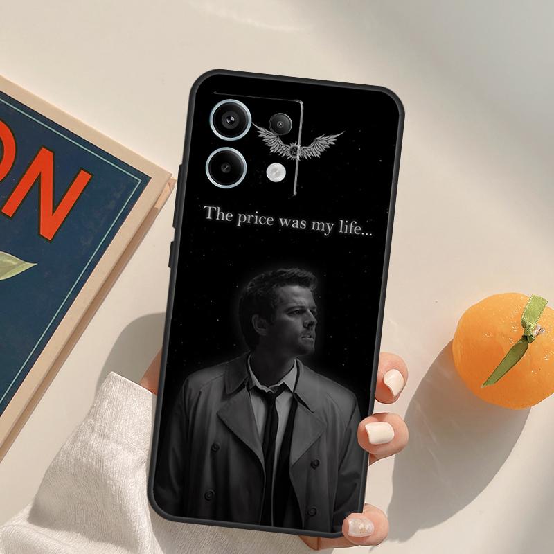 Supernatural Castiel Angel Funda For Xiaomi Redmi Note 14 13 Pro 9 10 11 12 9S 10S 11S 12S Redmi 13C 10C 12C 14C Case