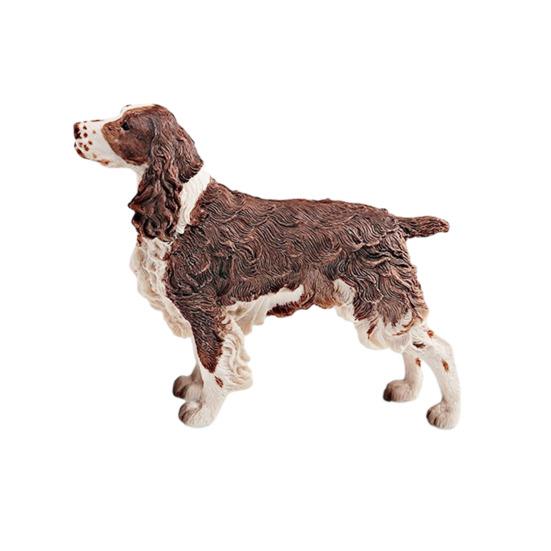 Simulated Dog Figurine PVC Puppy Model Miniature Animal Statue Sculpture Educational Toy Desktop Decoration Ornament Dog Lovers Gift