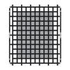 VEVOR Cargo Net, 96 In X 81 In, Heavy Duty Truck Cargo Net for Truck Bed, 4 Adjustable Straps with Carabiners & S-Hooks