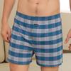 Herren-Boxershorts aus Baumwolle mit hoher Taille – große Größe, lockere Passform, Sommerstil