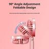 Portable Handheld Mini Fan 6 Speed 90° Foldable Fan LED Digital Display 3600mAh Rechargeable Cooling Fan for Outdoor Travel